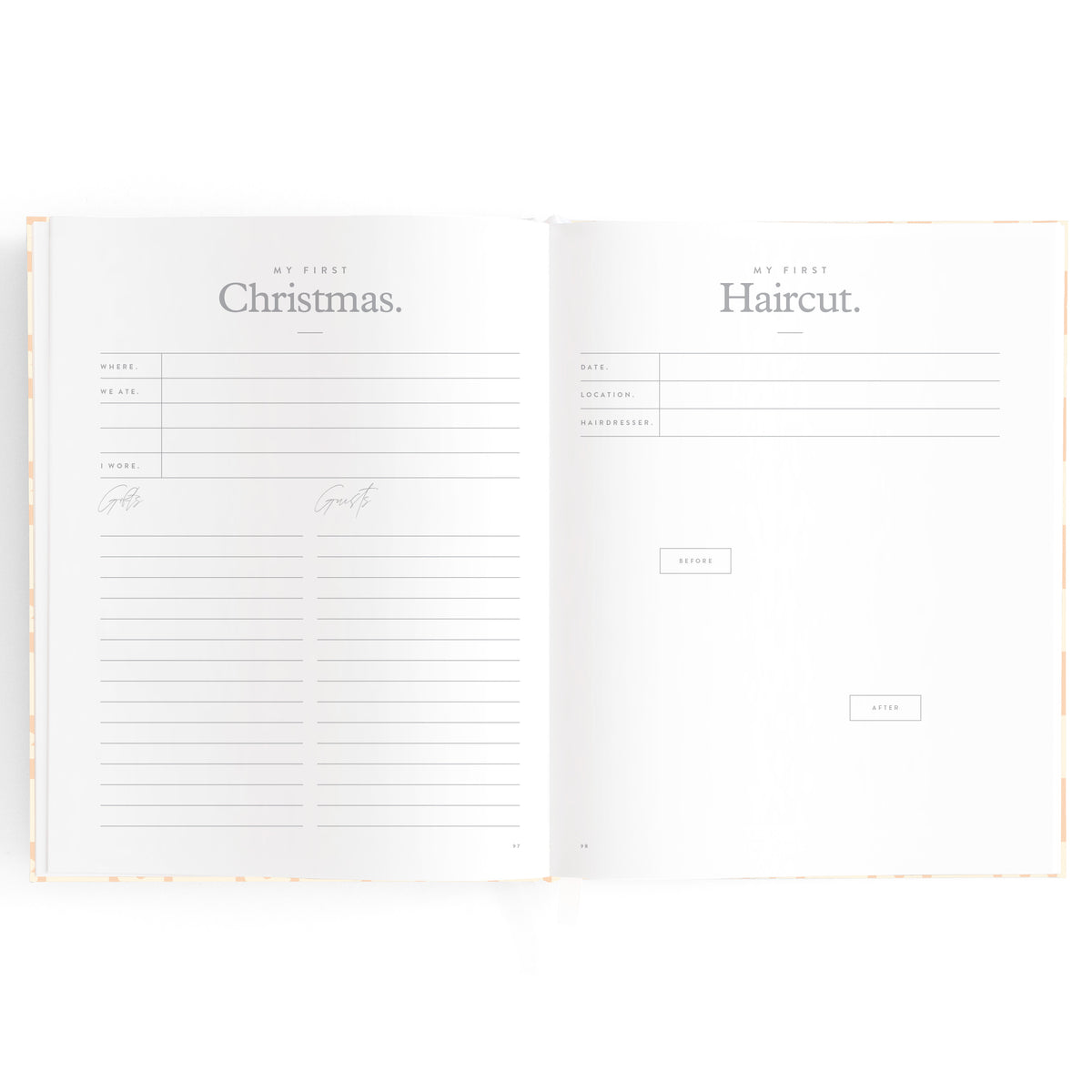 Baby Book Daisy Grid