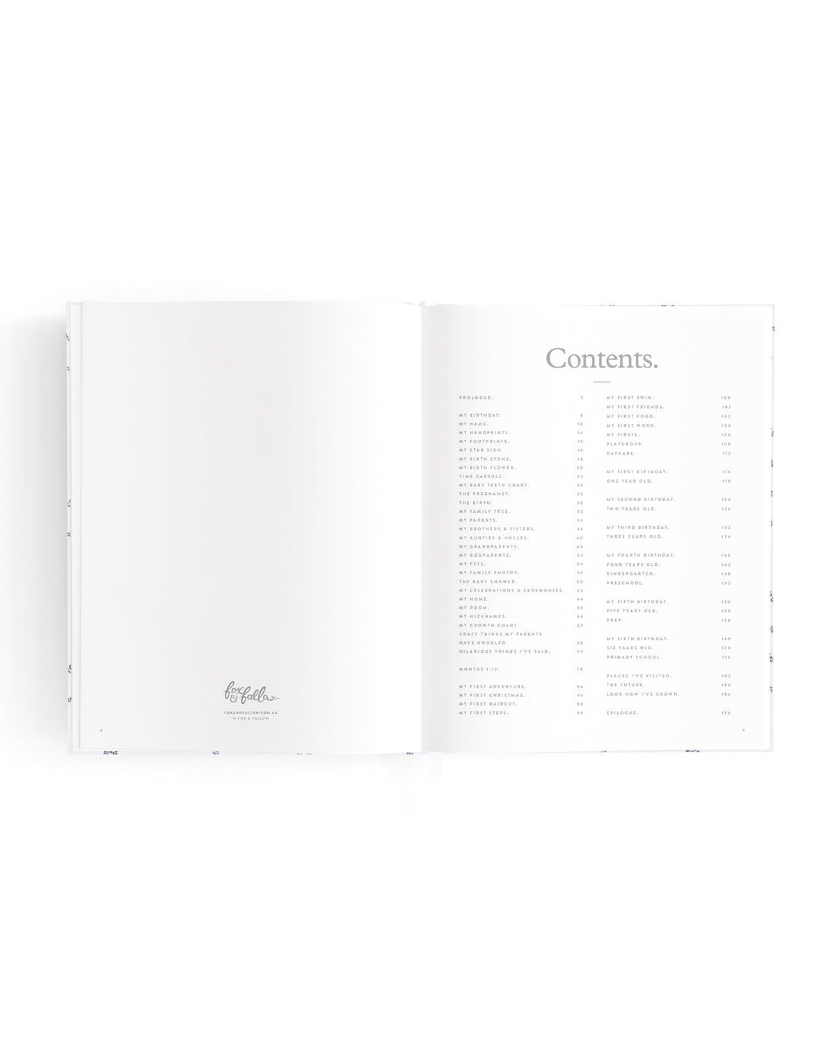 Mini Baby Book | Bluebell