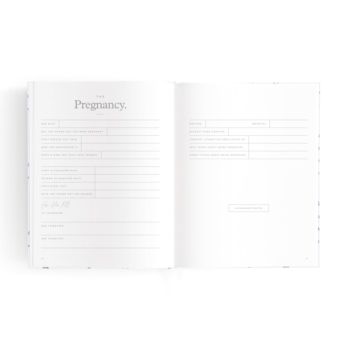 Mini Baby Book | Bluebell