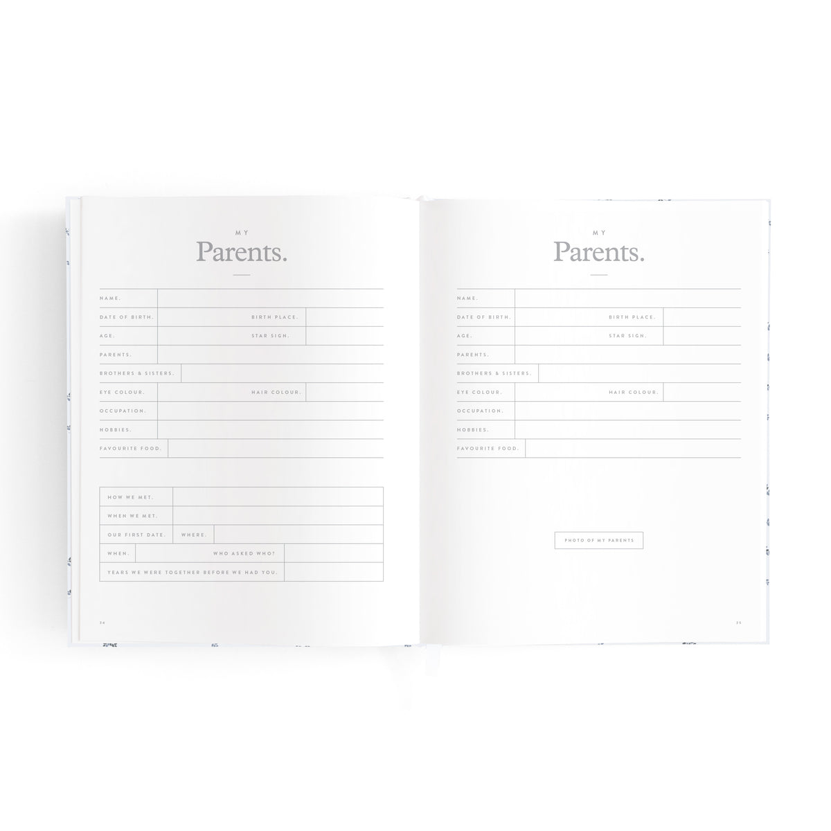 Mini Baby Book | Bluebell