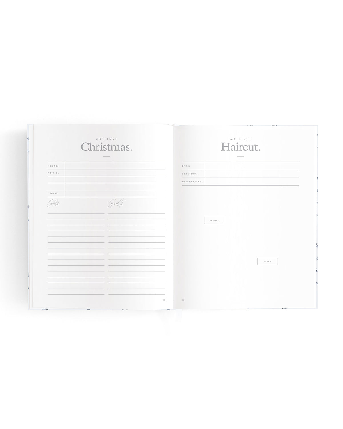Mini Baby Book | Bluebell