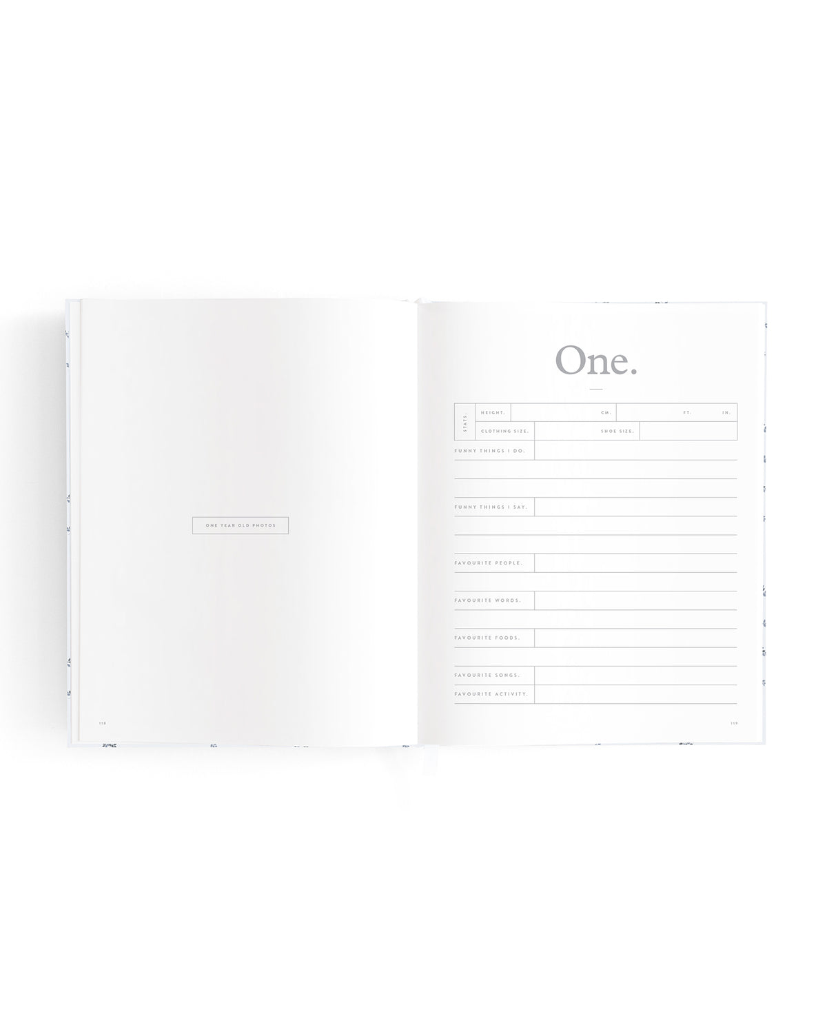 Mini Baby Book | Bluebell