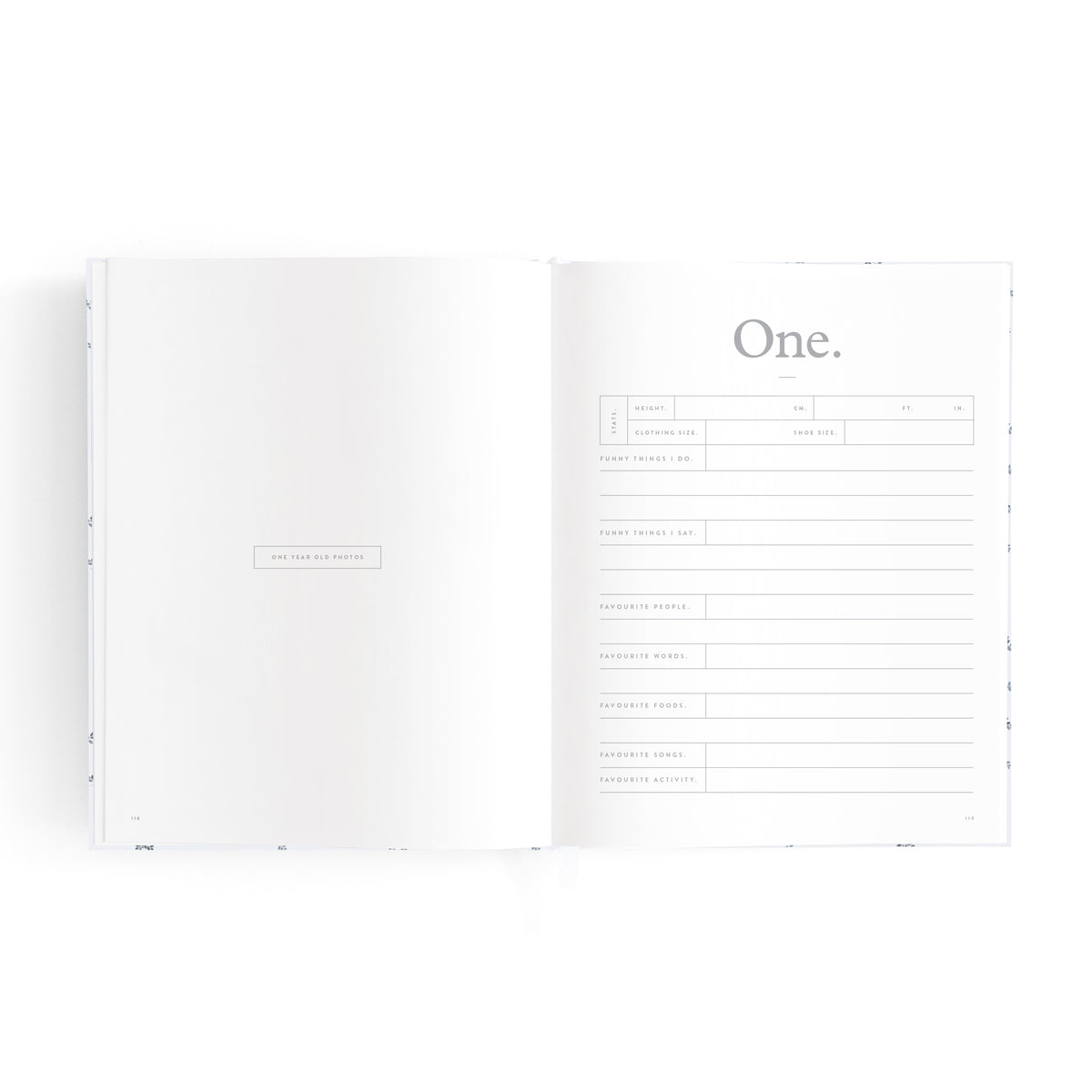 Mini Baby Book | Bluebell