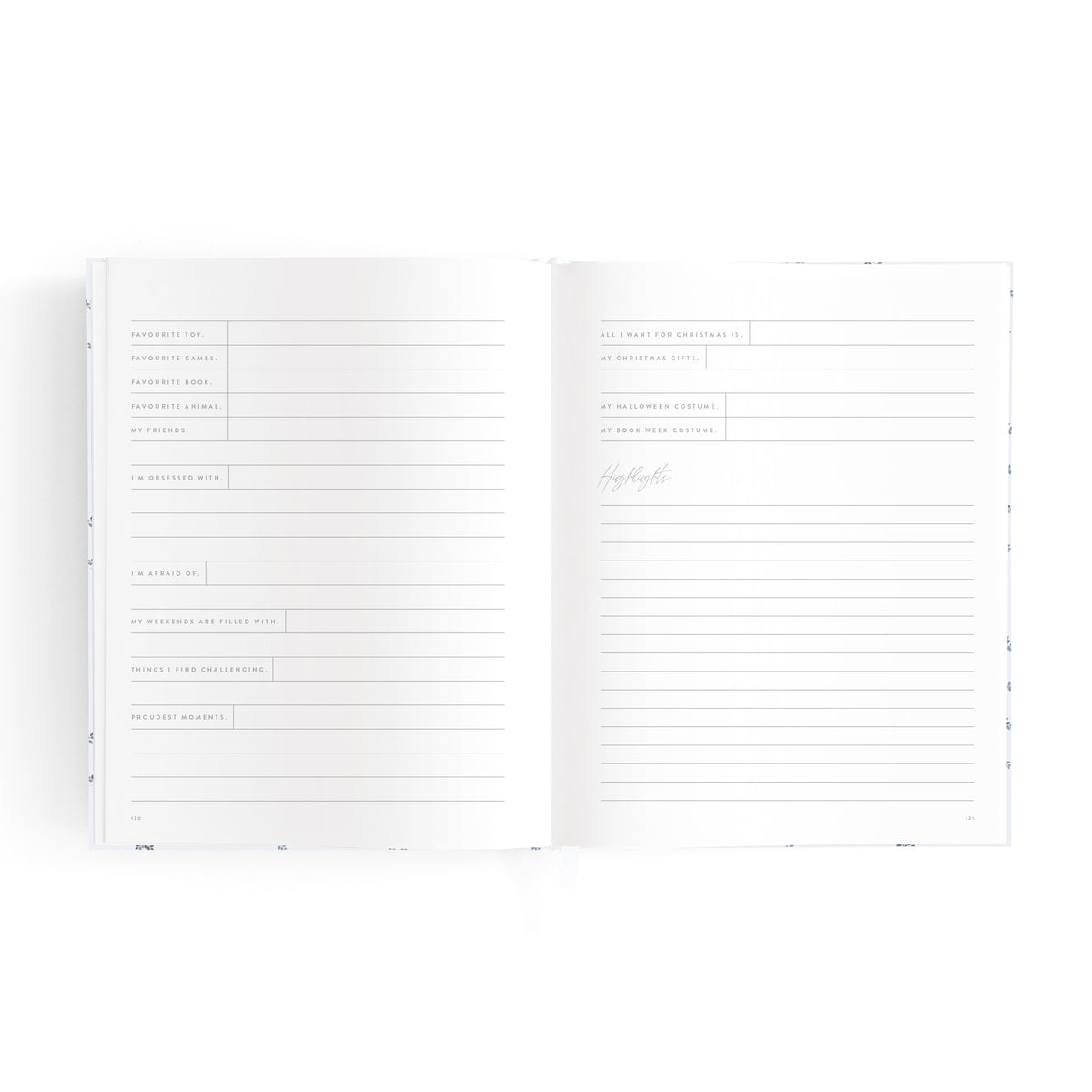 Mini Baby Book | Bluebell