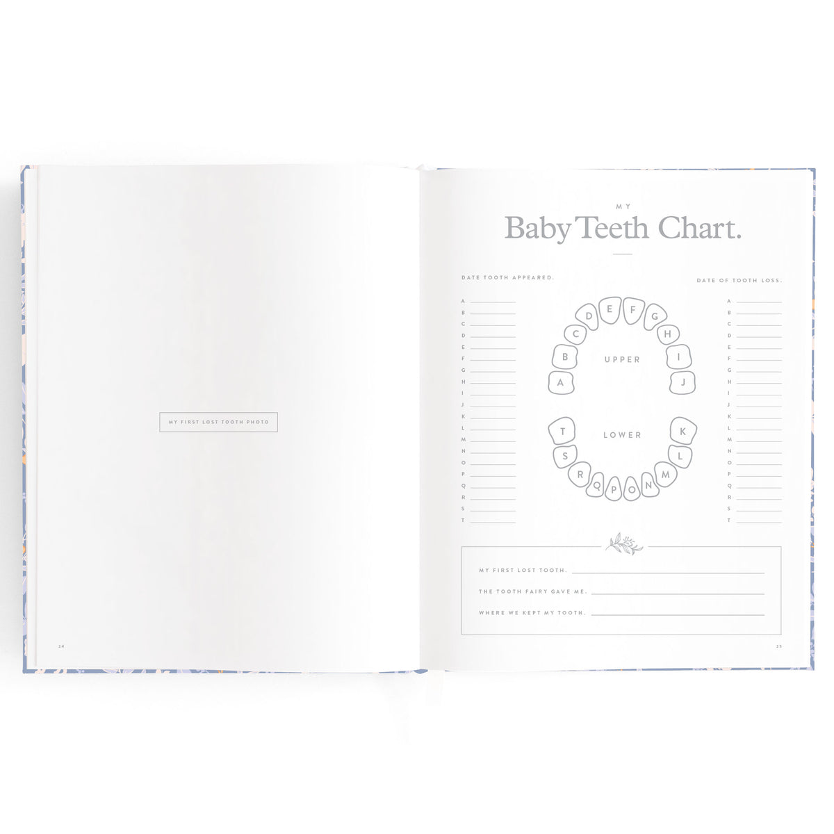 Baby Book Forest Friends Cornflower
