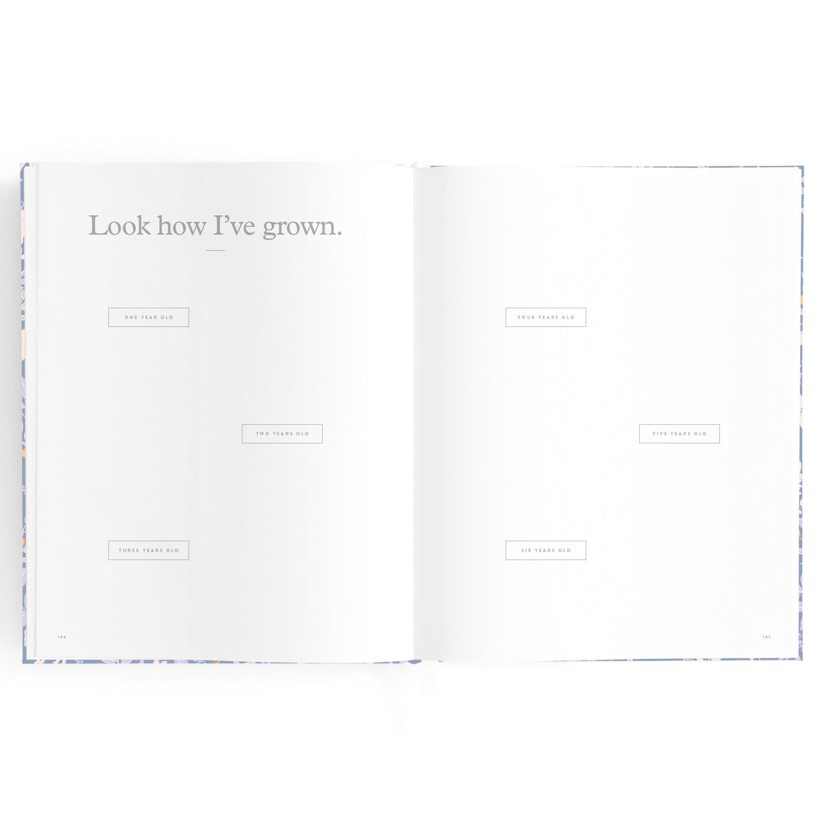 Baby Book Forest Friends Cornflower