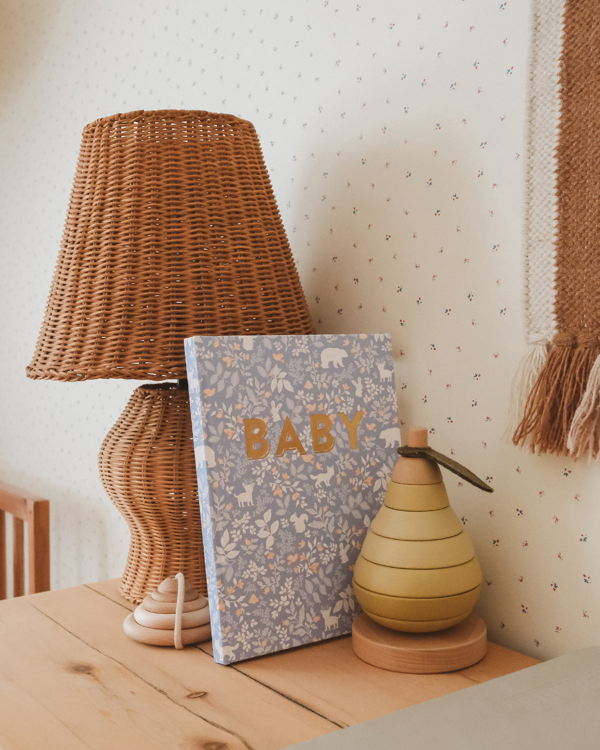 Baby Book Forest Friends Cornflower
