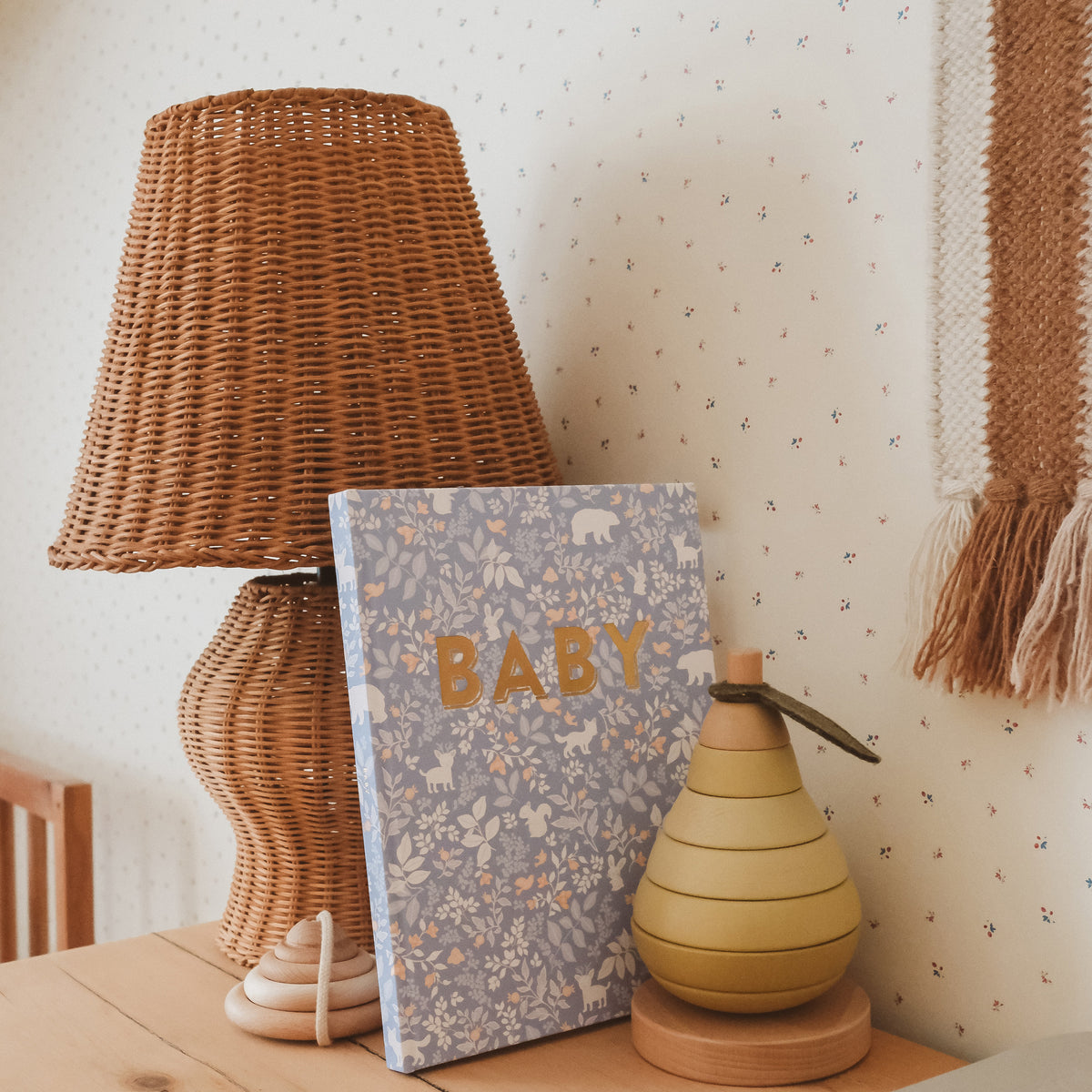 Baby Book Forest Friends Cornflower