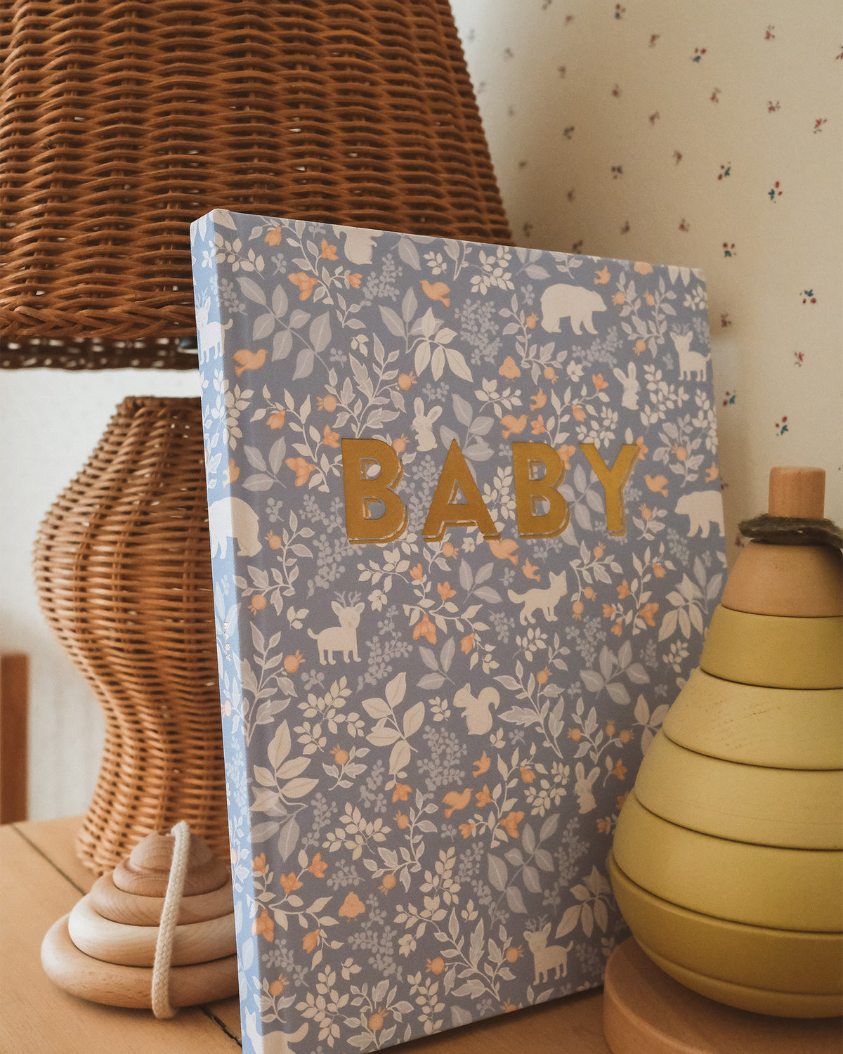Baby Book Forest Friends Cornflower