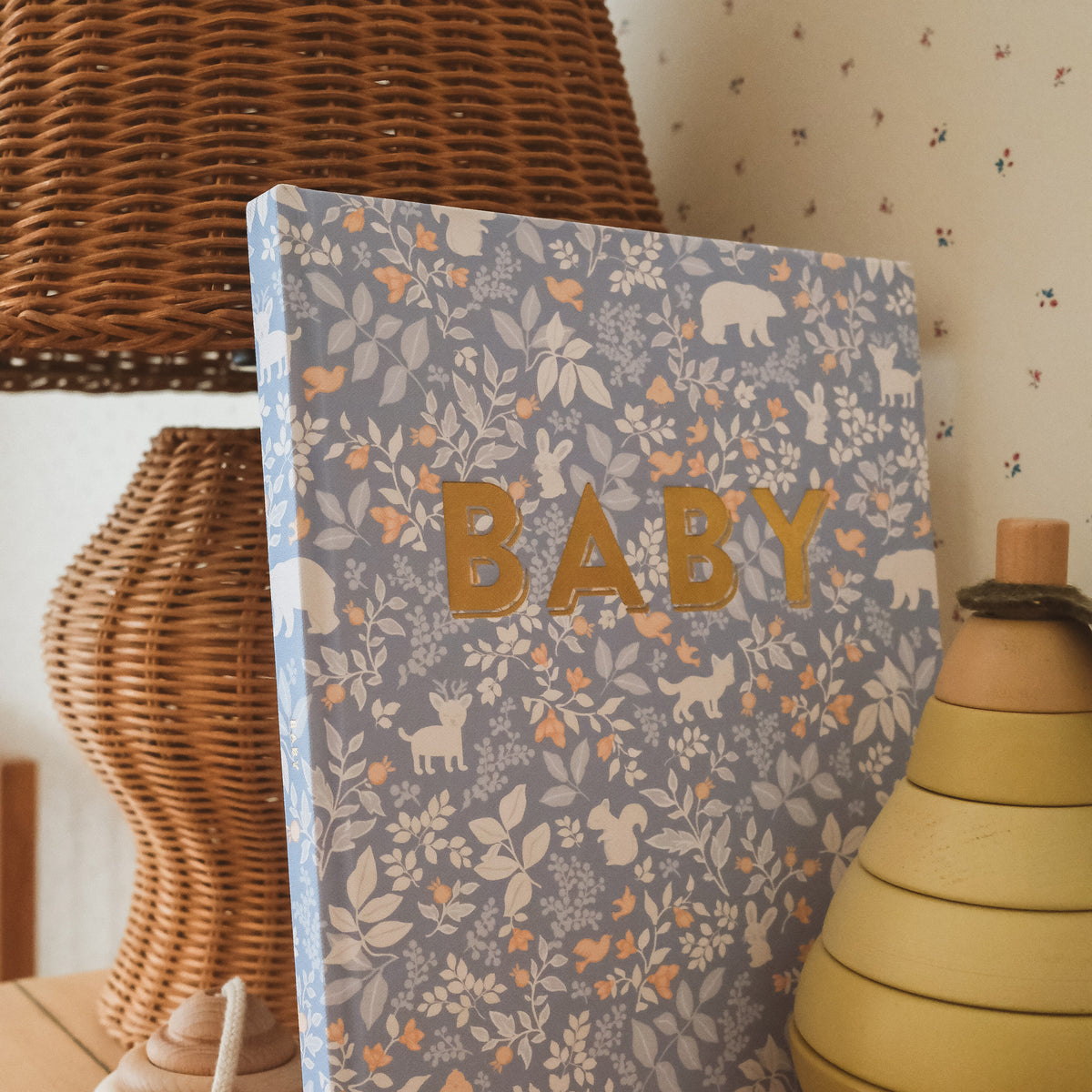 Baby Book Forest Friends Cornflower