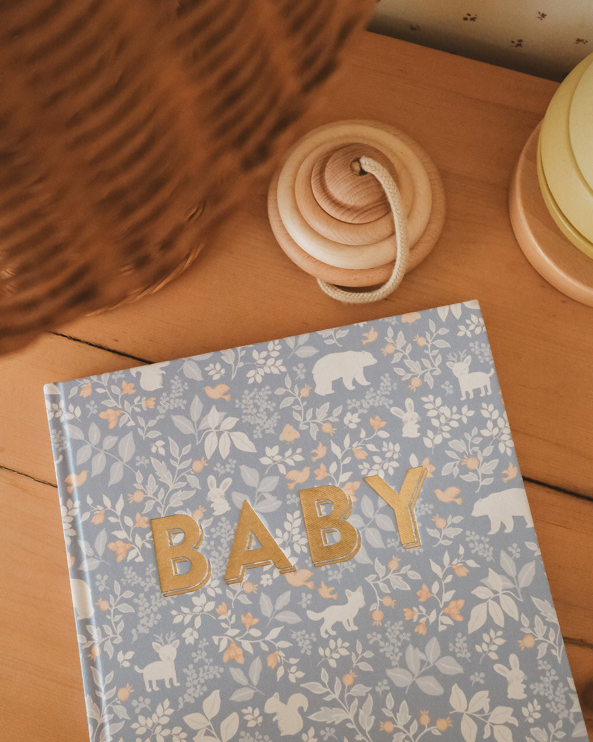 Baby Book Forest Friends Cornflower