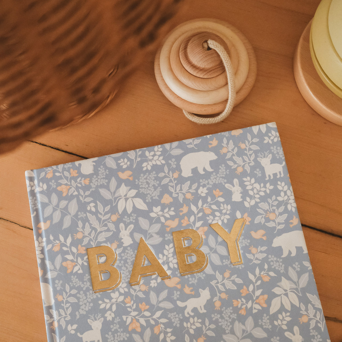 Baby Book Forest Friends Cornflower