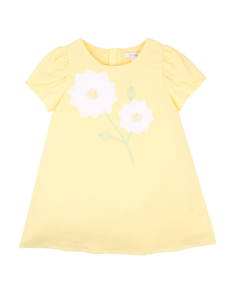 Candy Blossom Flower Applique Dress | 3-7