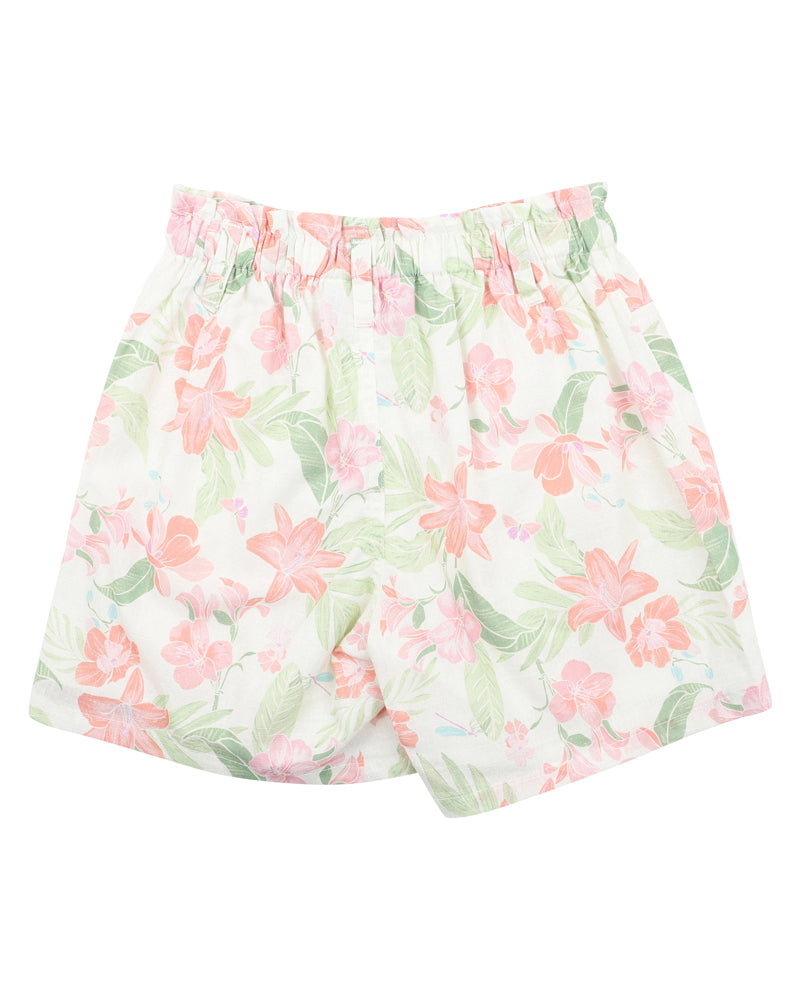 Palm Cove Print Shorts | 3-5