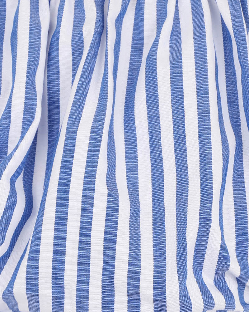 Summer Vacay Blue Stripe Bodysuit