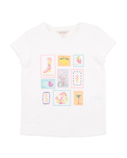 Summer Vacay Holiday Stamp Tee