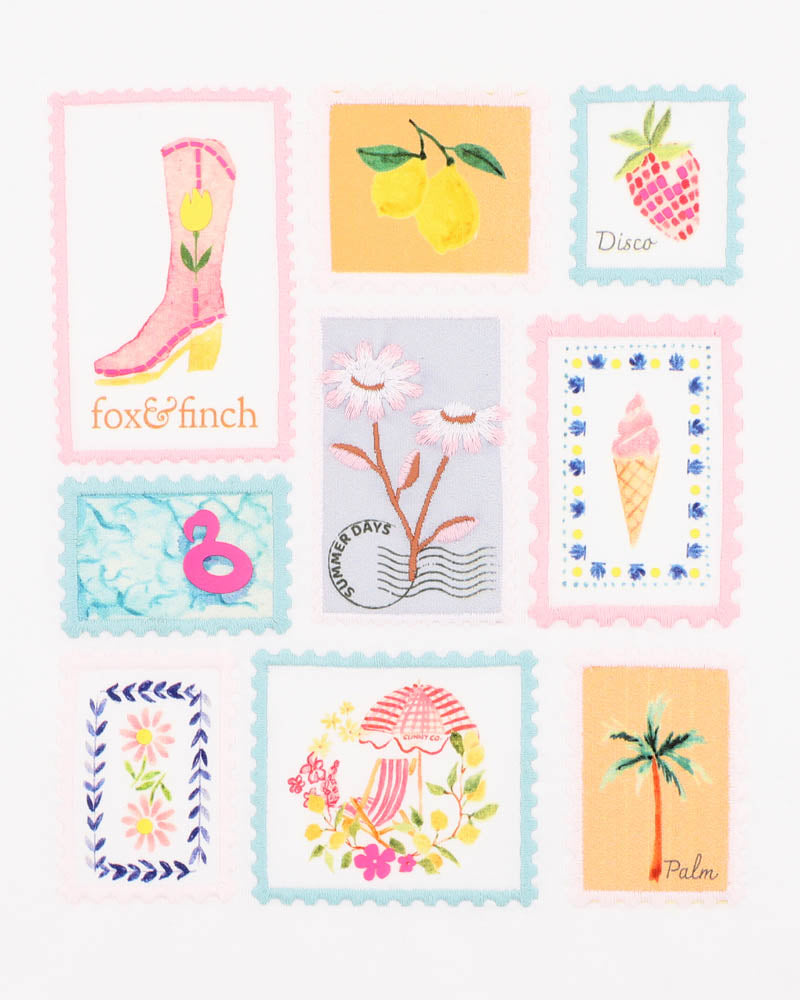 Summer Vacay Holiday Stamp Tee