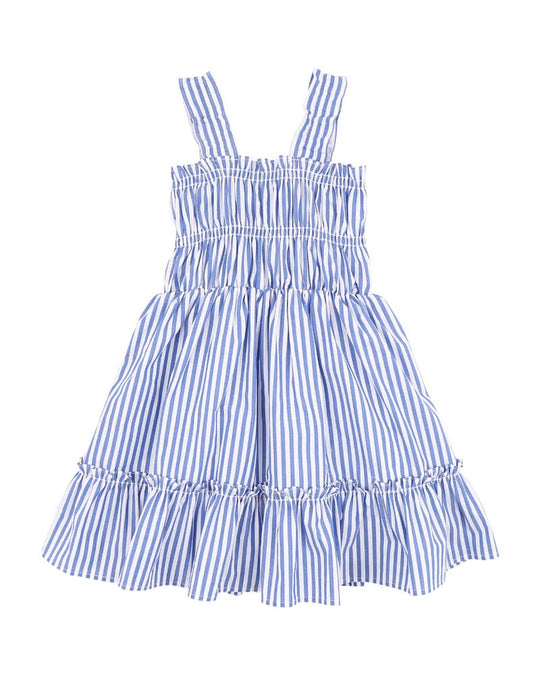 Summer Vacay Blue Stripe Dress