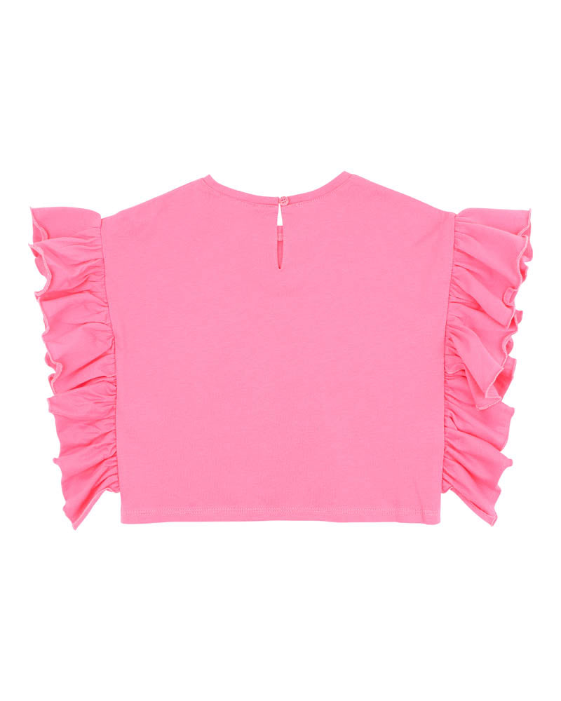 Summer Vacay Pink Oversized Top