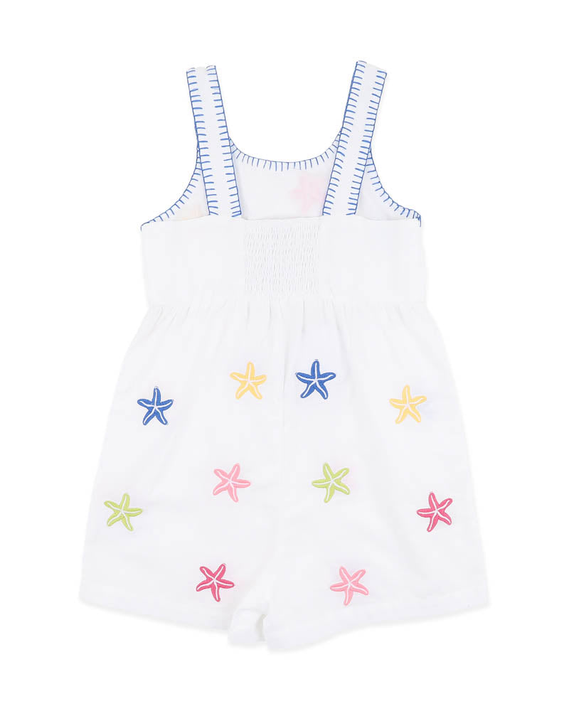 Summer Vacay Star Fish EMB Playsuit