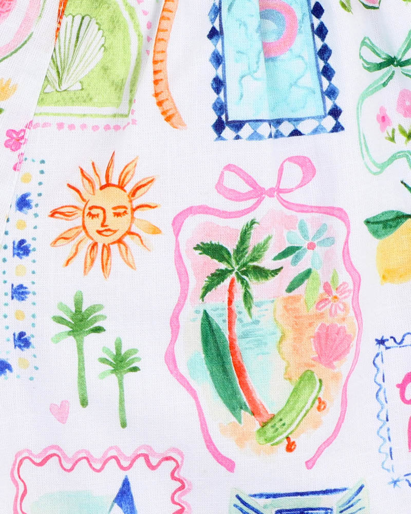 Summer Vacay Ric Rac Shorts