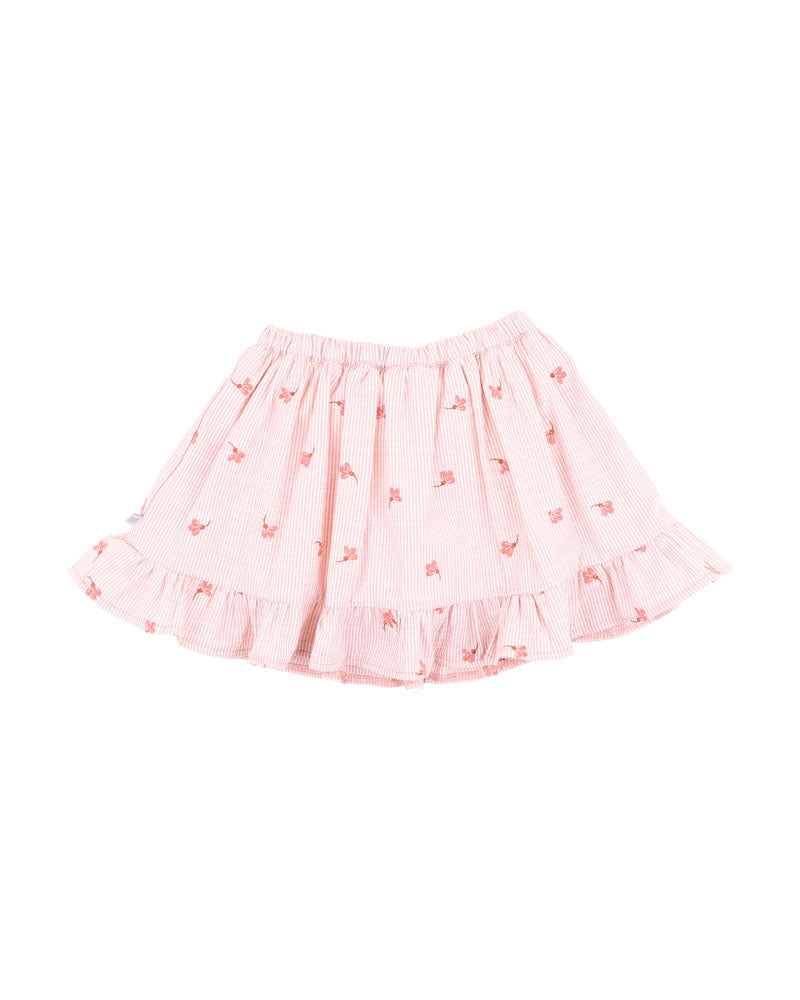 Songbird EMB Skirt w inbuilt short