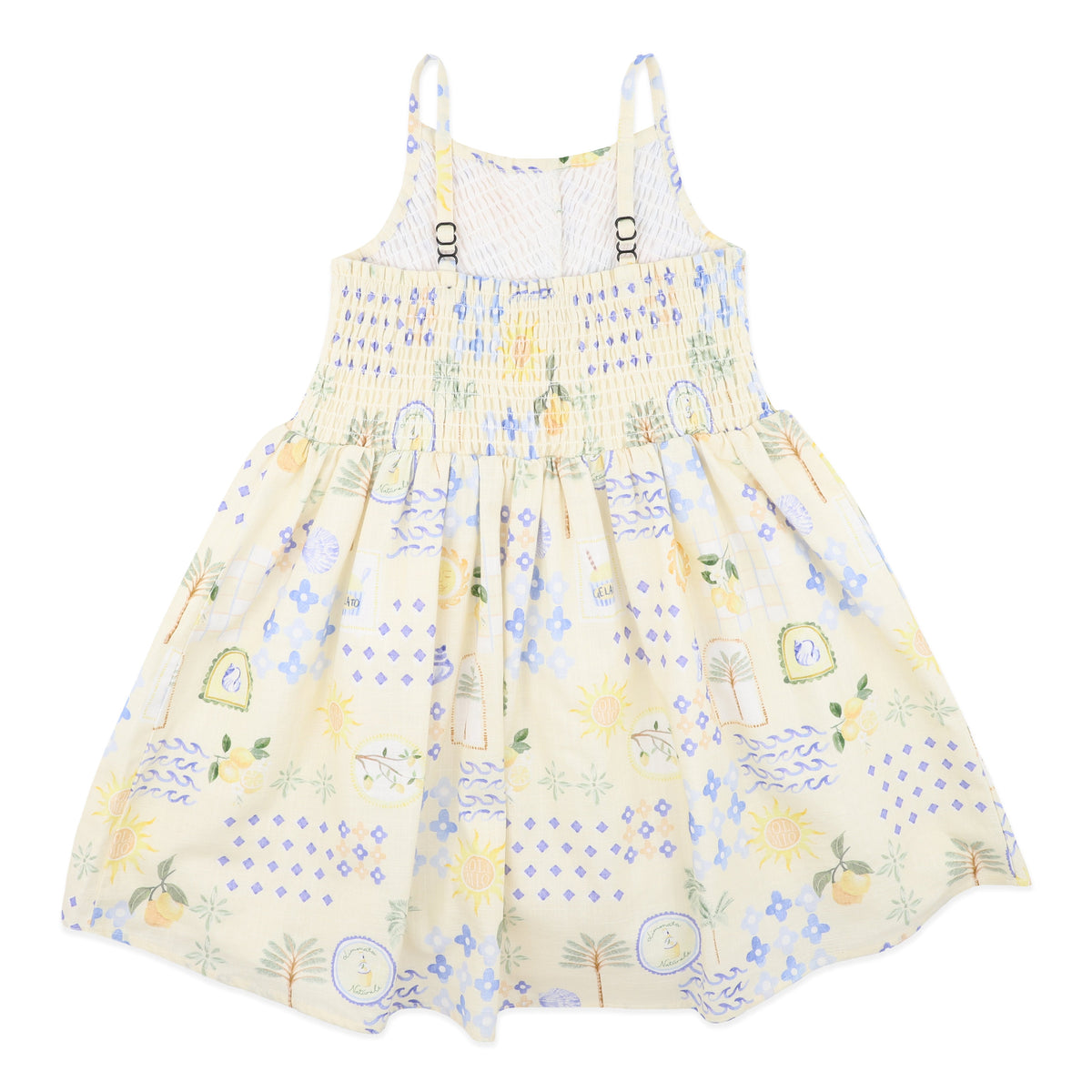 PICCOLINA SHIRRED DRESS 3-7Y