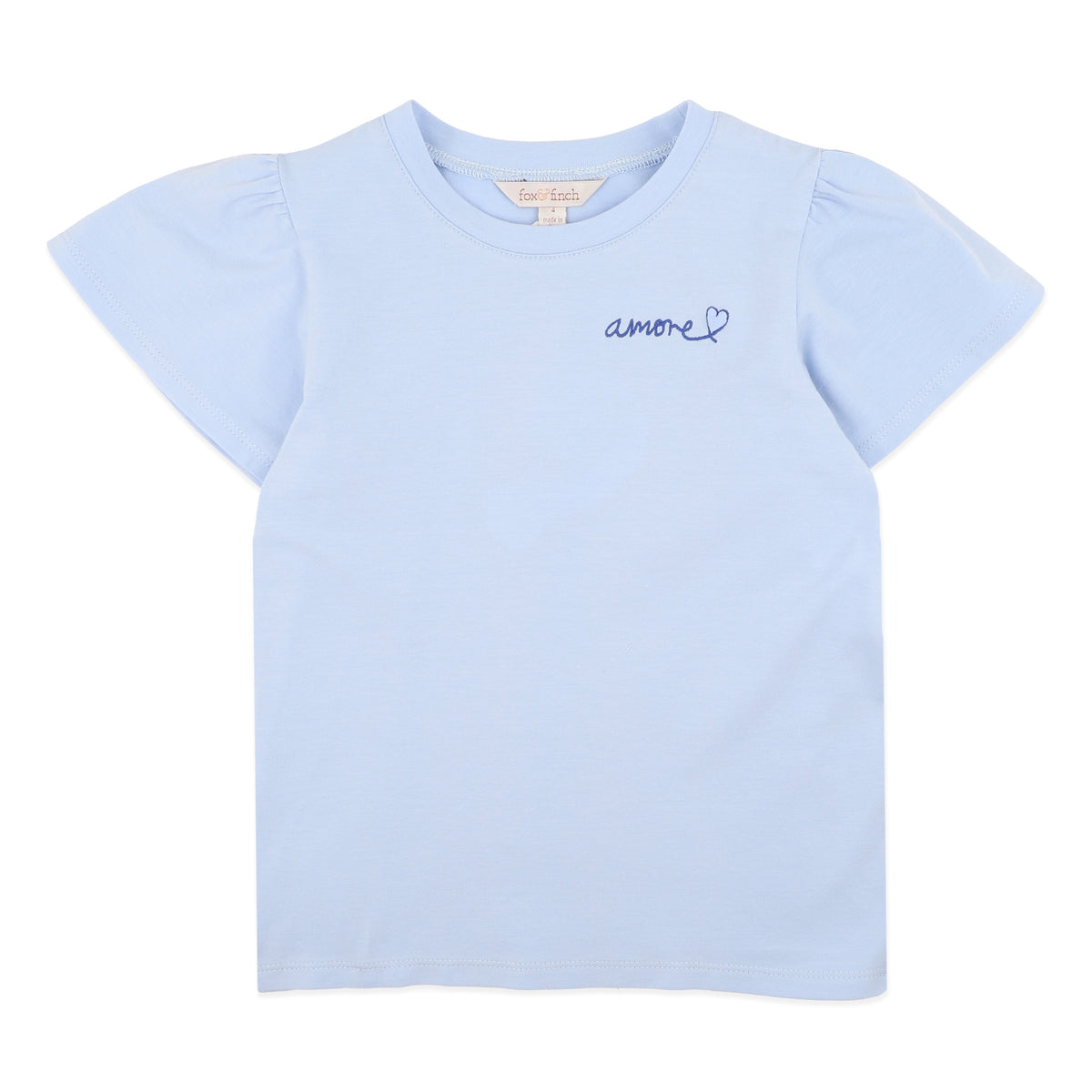 PICCOLINA ORGANIC AMORE TEE 3-7Y