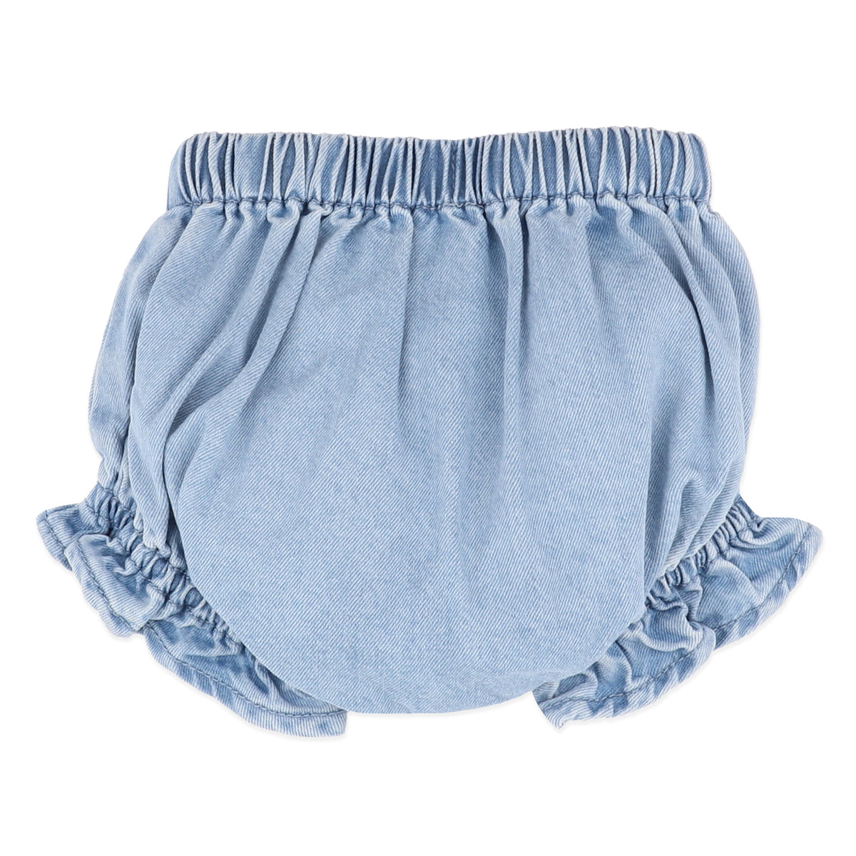 SUNDAE DENIM EMBROIDERED BLOOMERS
