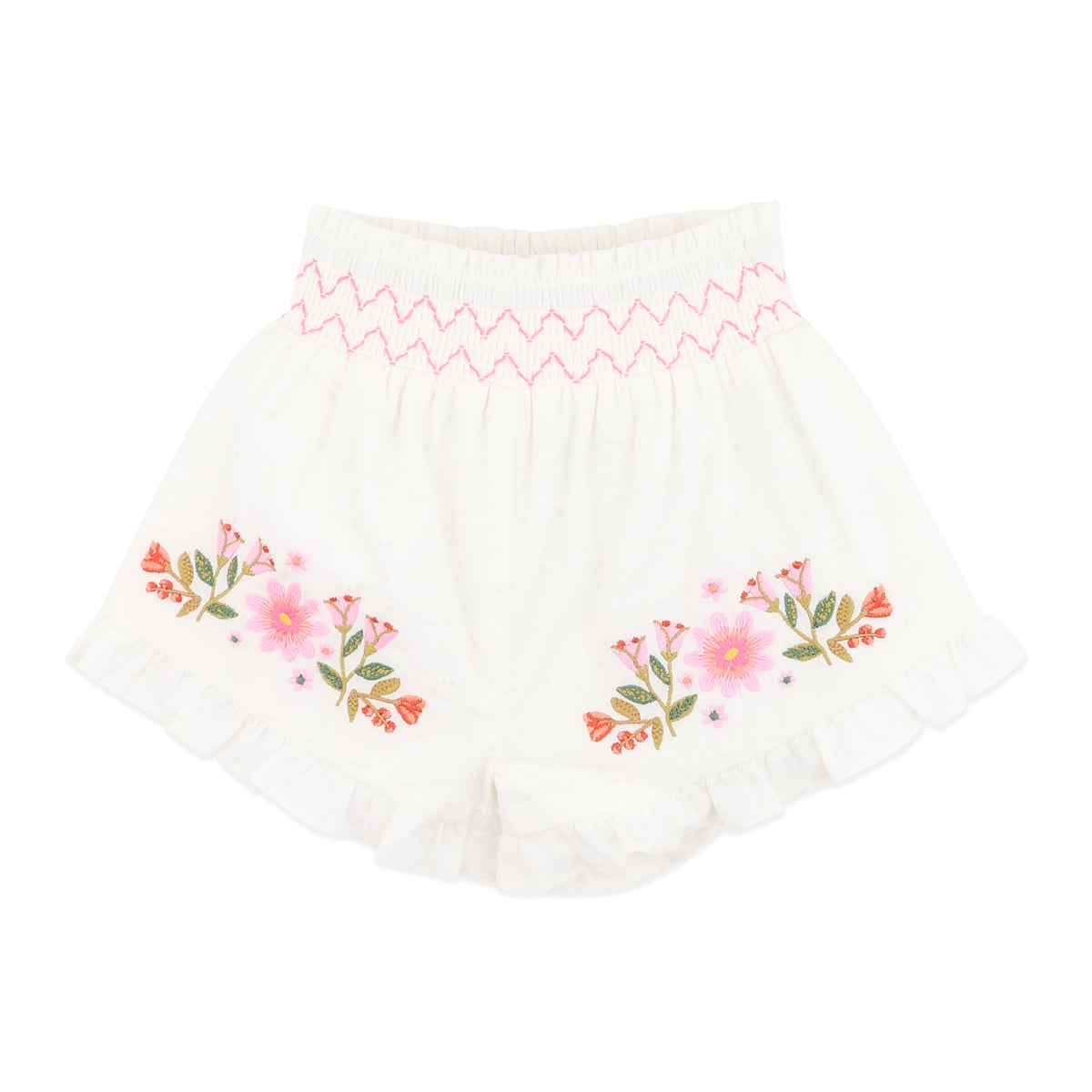 PARADISO EMBROIDERED SHORTS 3-7Y