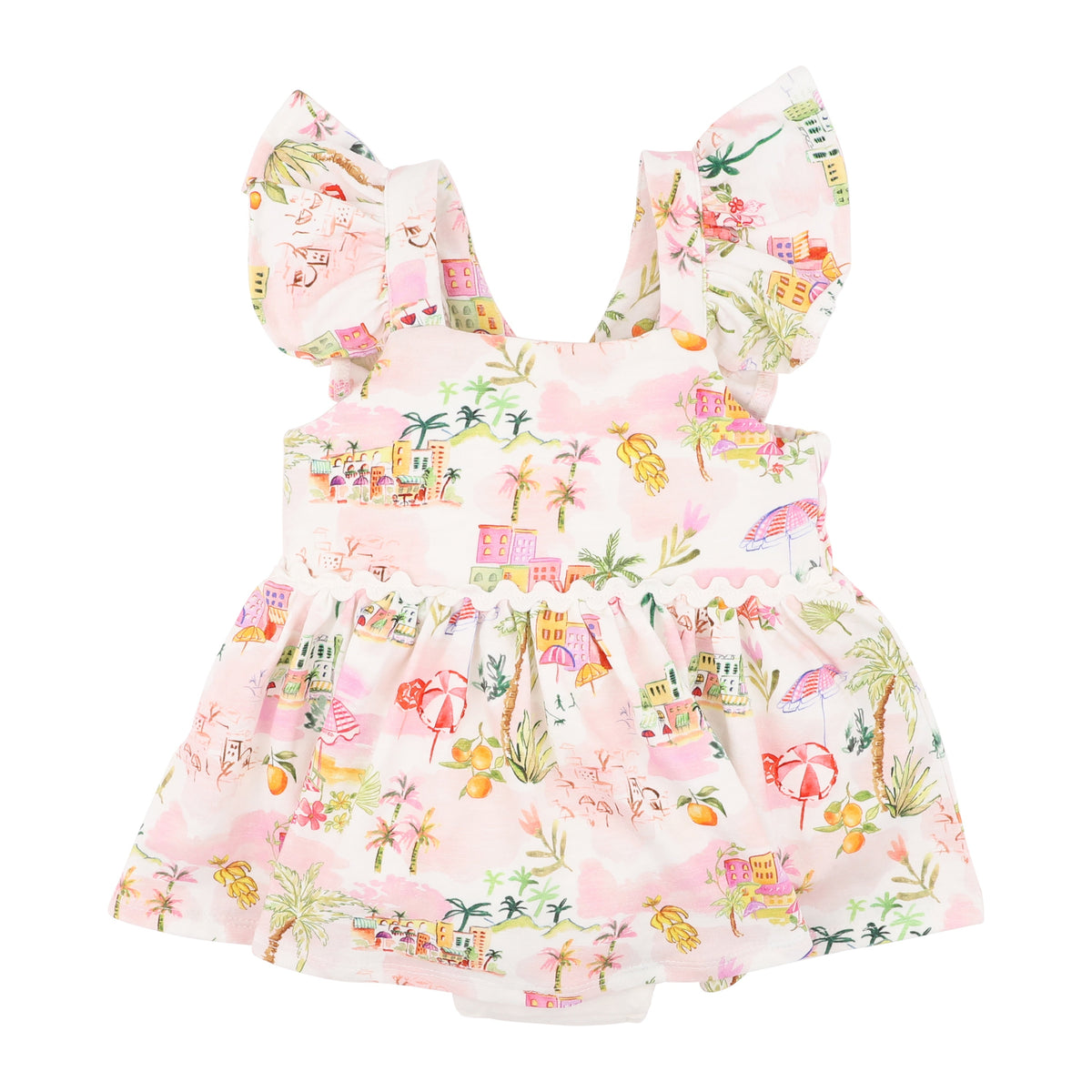 PARADISO ORGANIC OVERLAY DRESS