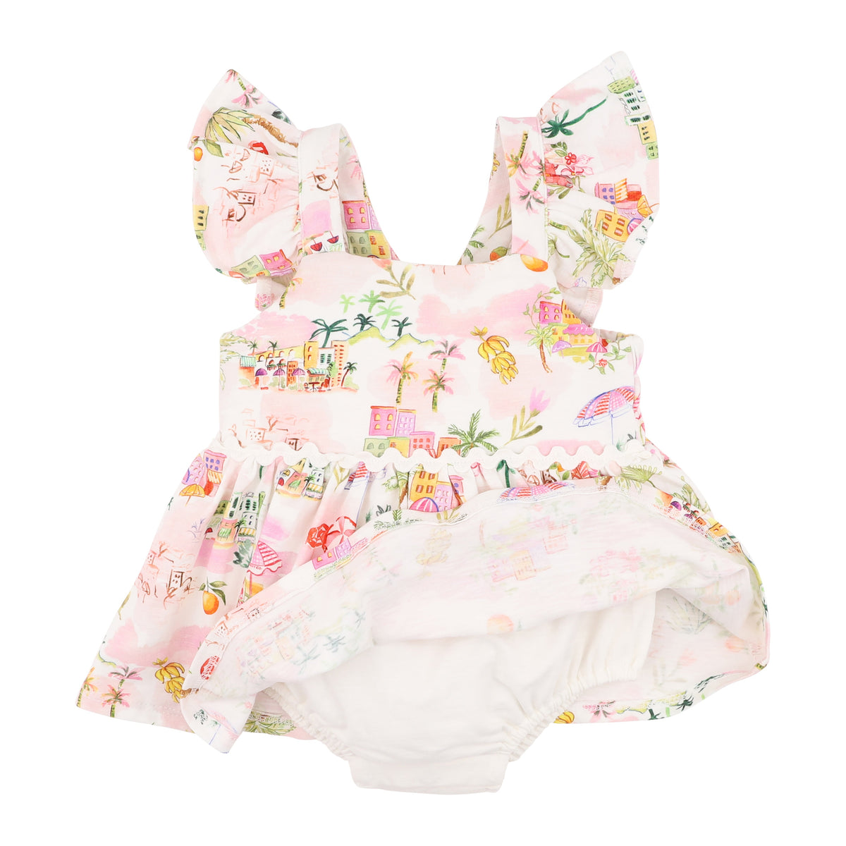 PARADISO ORGANIC OVERLAY DRESS