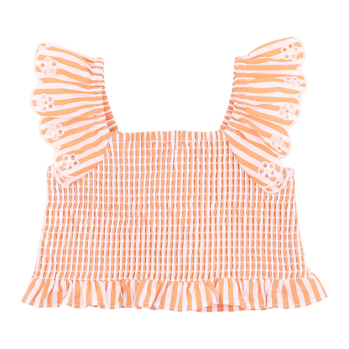PARADISO STRIPE SHIRRED TOP 3-7Y
