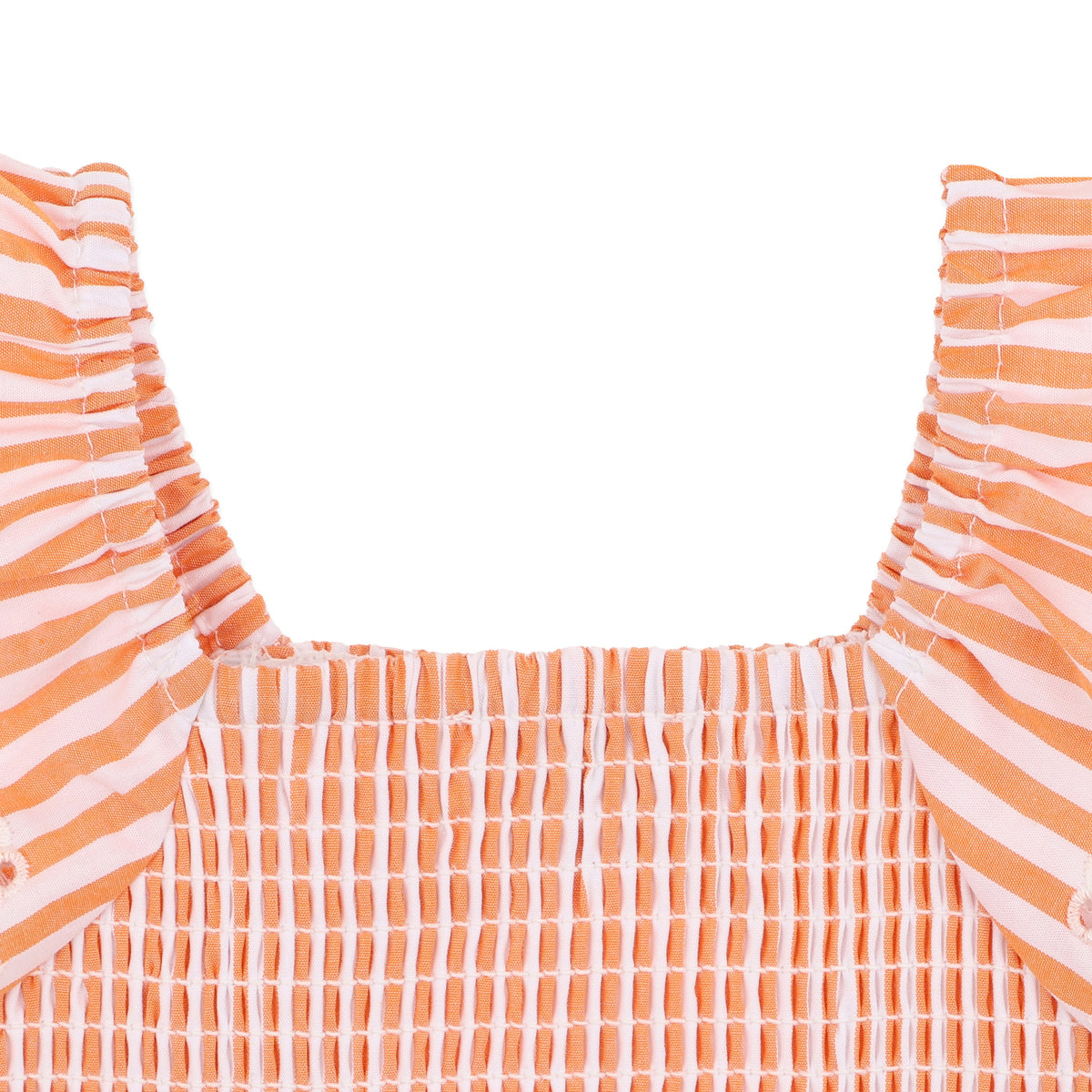 PARADISO STRIPE SHIRRED TOP