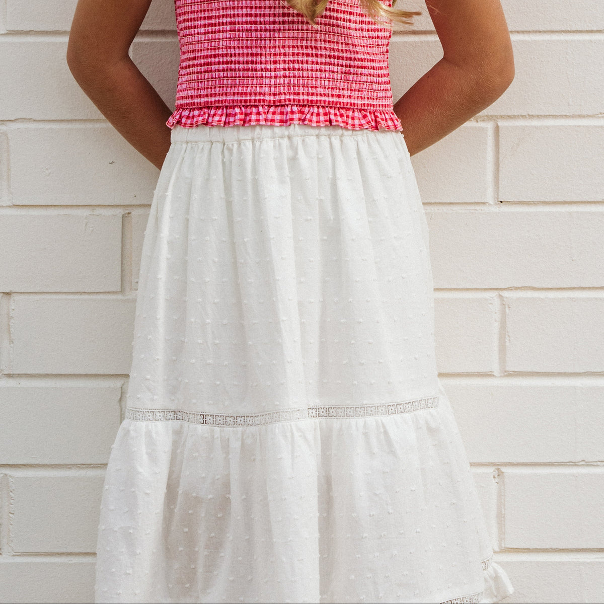 PARADISO DOBBY MIDI SKIRT 2-7Y