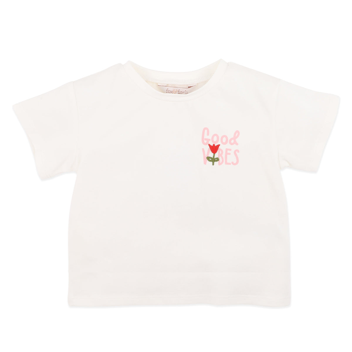 SUNDAE ORGANIC GOOD VIBES TEE
