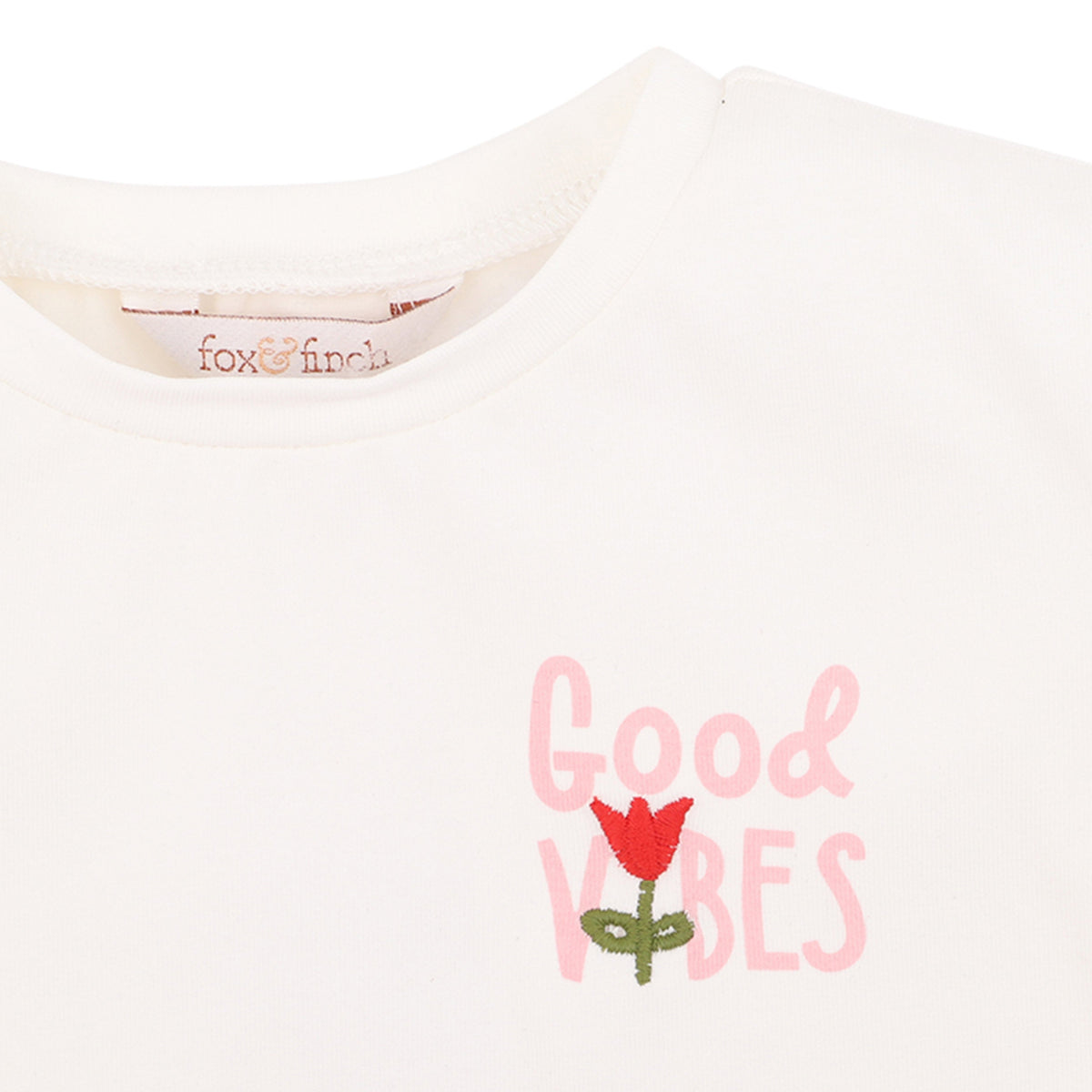 SUNDAE ORGANIC GOOD VIBES TEE