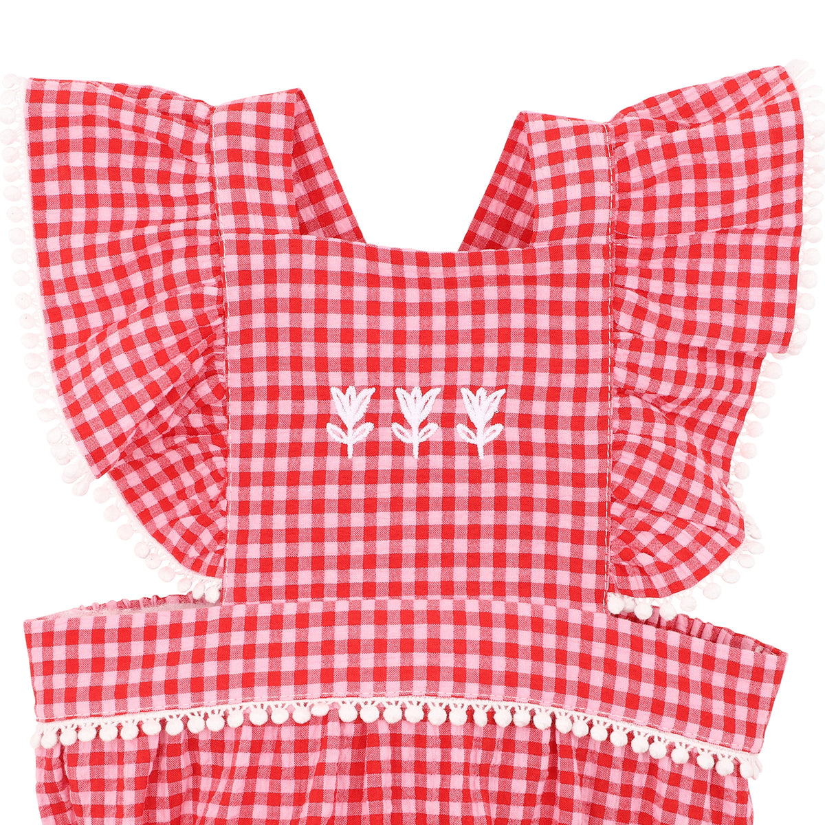 SUNDAE GINGHAM BODYSUIT