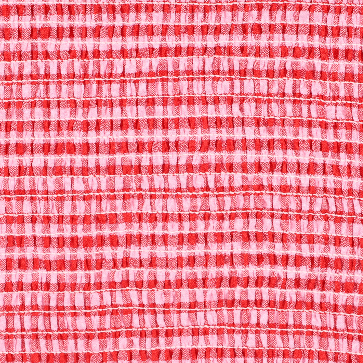 SUNDAE GINGHAM SHIRRED TOP 3-7Y