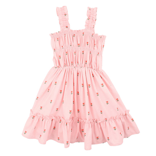 SUNDAE TIERED DRESS 3-7Y