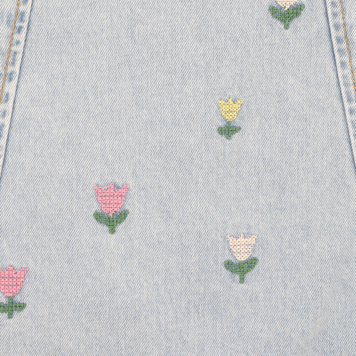 SUNDAE DENIM TULIP DRESS 3-7Y
