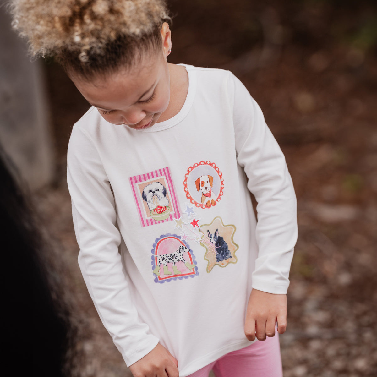 WINTER VACAY ORGANIC LS TEE | 3-7 YRS