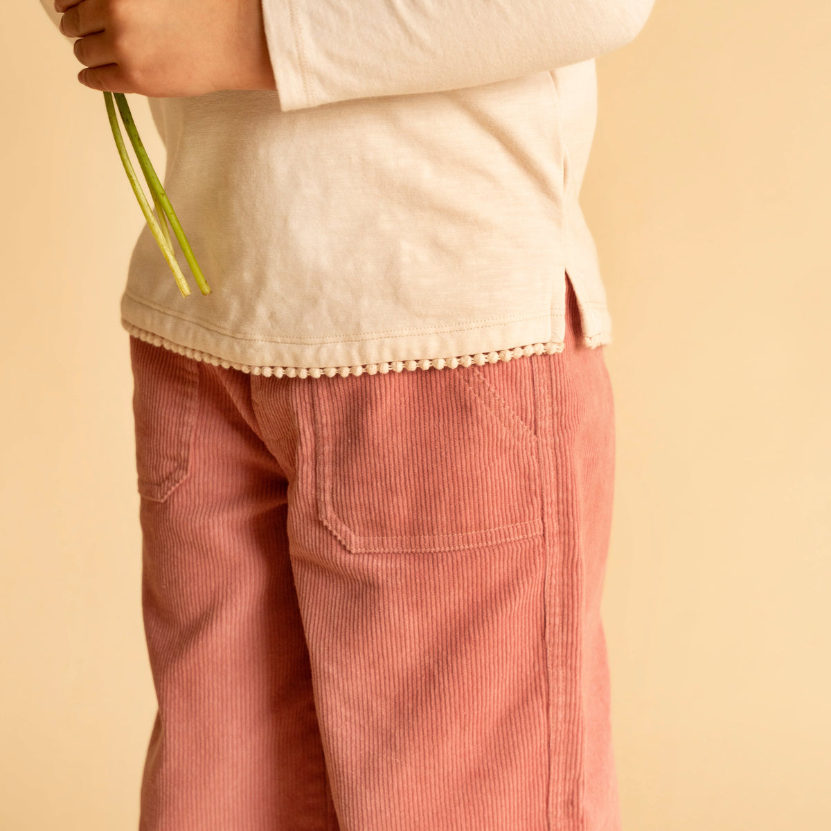 WILD GARDEN CORD PULL ON PANTS | 3-7 YRS