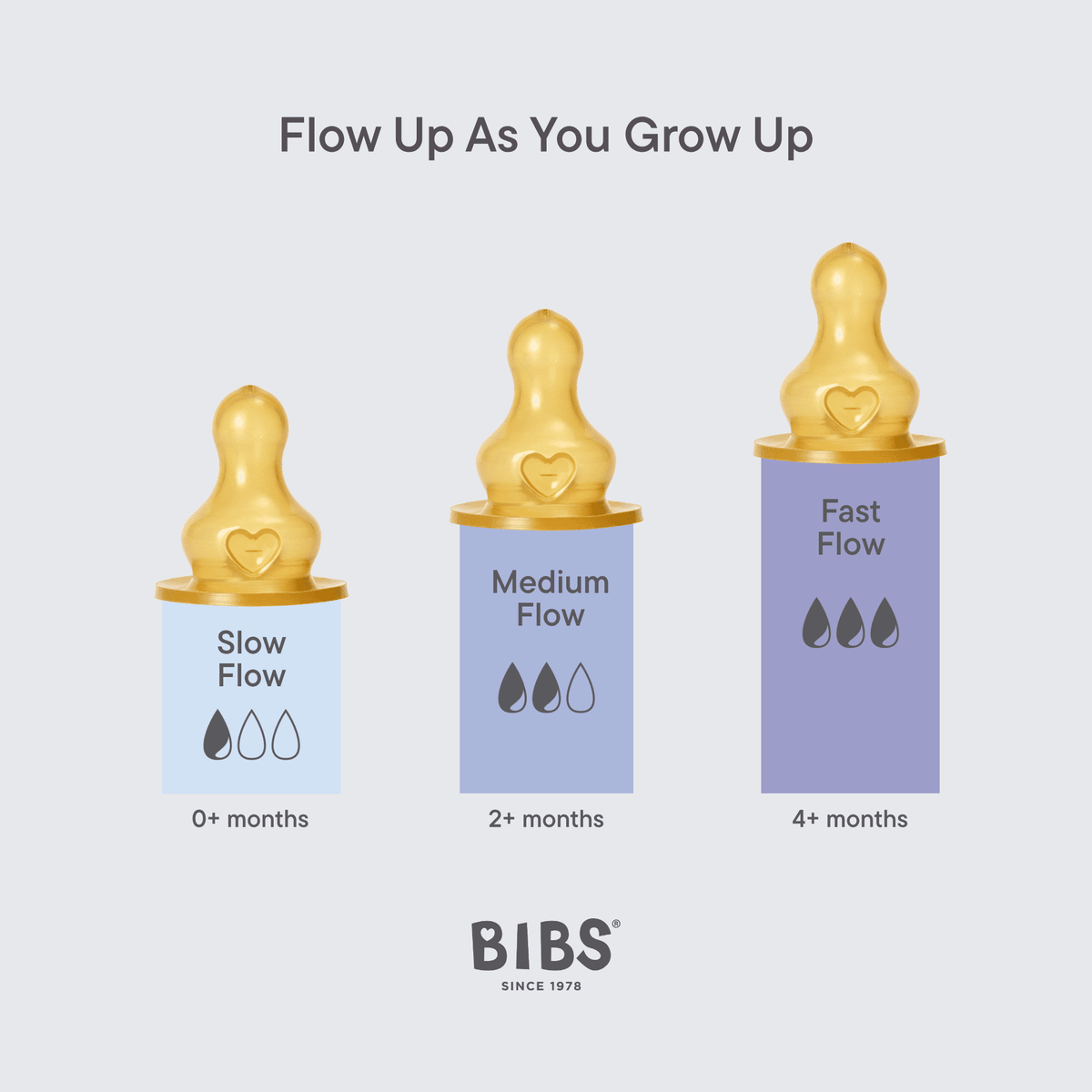 BIBS Bottle Replacement Nipple | Latex (2pk)