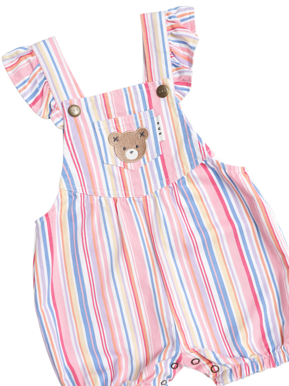 Pastel Stripe Bubble Romper