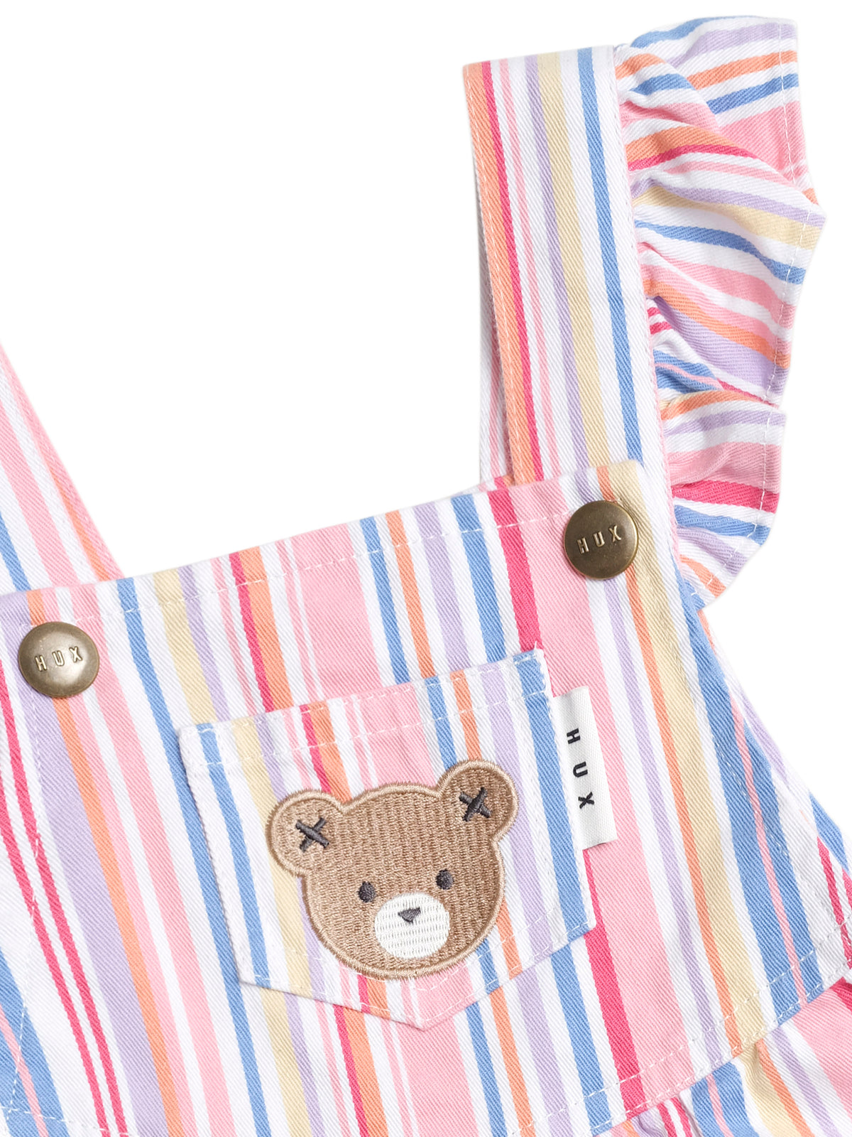 Pastel Stripe Bubble Romper
