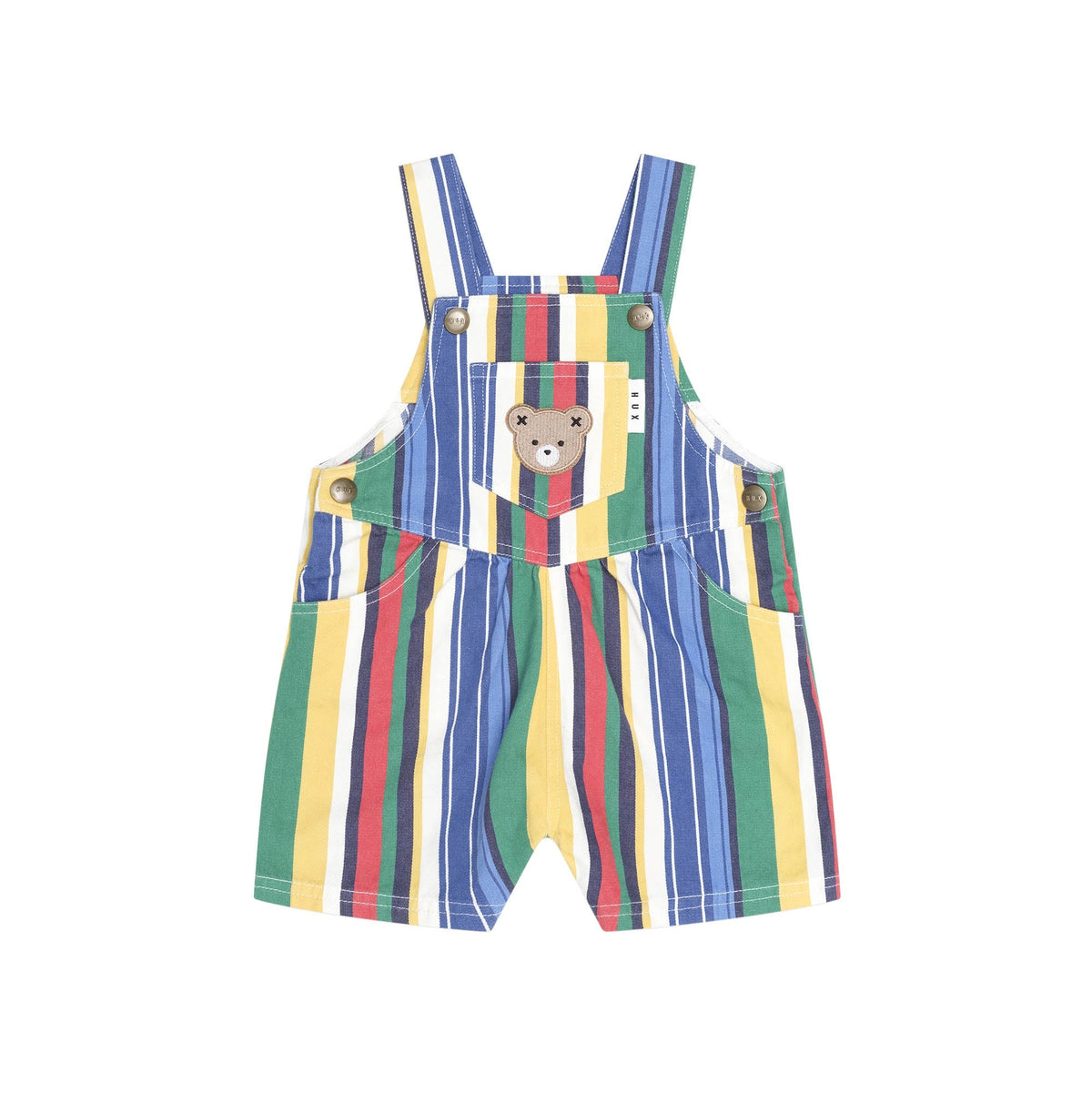 VARIEGATED STRIPE SHORTALL