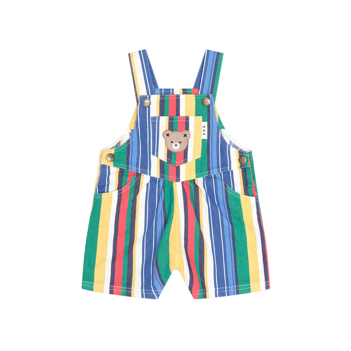 VARIEGATED STRIPE SHORTALL