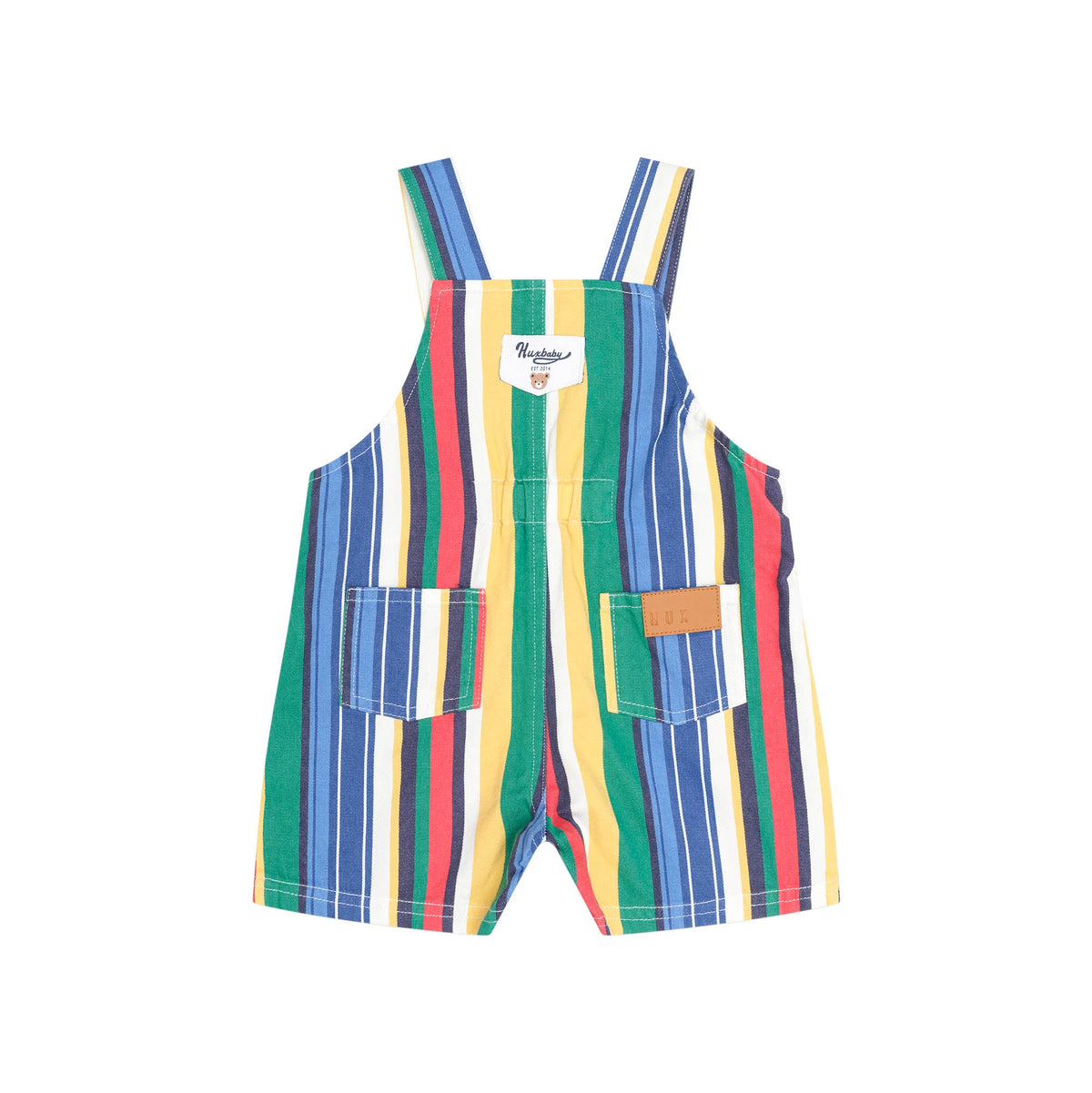 VARIEGATED STRIPE SHORTALL