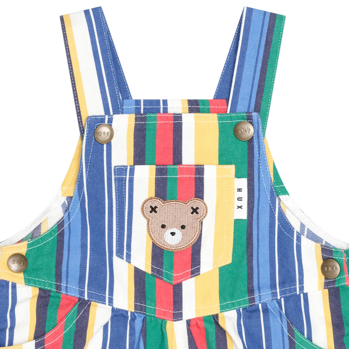 VARIEGATED STRIPE SHORTALL